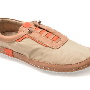 Pantofi sport EVIDA bej, EV2925, din material textil