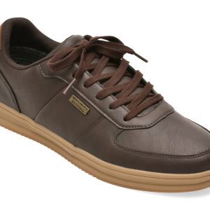 7390c81205ad2a83ecbea866fd5cf6bcc2316a3506bdd9f245413fc19098afc7.jpeg Pantofi sport SKECHERS maro, PALMIRO, din piele ecologica