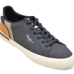 Pantofi sport PEPE JEANS bleumarin, MS30013, din material textil