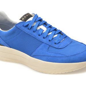 Pantofi sport GEOX albastri, U656KA, din material textil