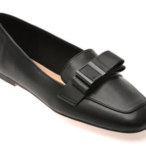 Mocasini ALDO negri, TALANANY 001, din piele ecologica