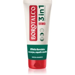 8002410046243_01-o.jpg Borotalco MEN 3 in 1 Gel de duș pentru bărbați pentru față, corp și păr