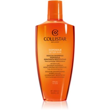 Collistar After Sun Shower-Shampoo Moisturizing Restorative gel de dus dupa soare pentru corp si par