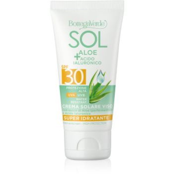 Bottega Verde Sol Aloe crema de soare pentru fata cu aloe vera