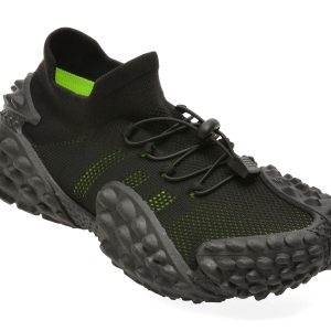 Pantofi sport BITE THE BULLET negri, C6122, din material textil
