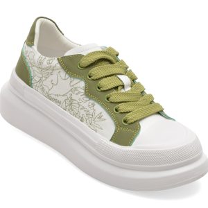 Pantofi sport PASS COLLECTION albi, SL60008, din material textil