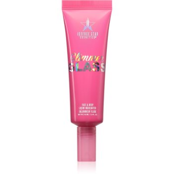 840157916386_01-o.jpg Jeffree Star Cosmetics Glimmer Glass Face & Body Highlighter iluminator lichid corp si fata
