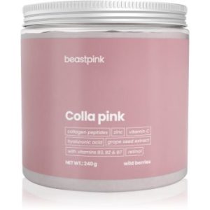BeastPink Colla Pink pulbere pentru pregătirea băuturilor cu colagen