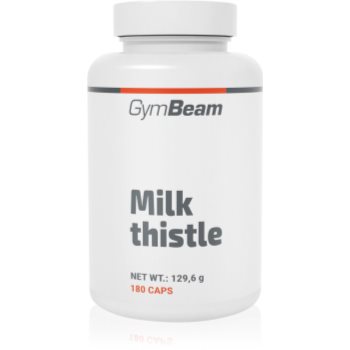 GymBeam Milk Thistle capsule pentru susținerea funcției ficatului