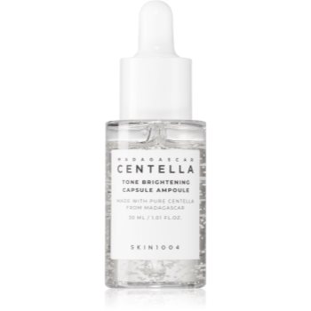 SKIN1004 Madagascar Centella Tone Brightening Capsule Ampoule ser hidratant pentru strălucirea și netezirea pielii
