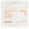 innisfree Green Tea Vitamin C Brightening Toner Pads dischete de tonifiere pentru luminozitate si hidratare