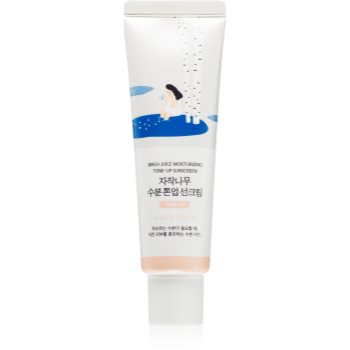 8809864769977_01-o.jpg ROUND LAB Birch Juice Tone-up Sunscreen fluid pentru tonifierea bronzului pentru luminozitate si hidratare
