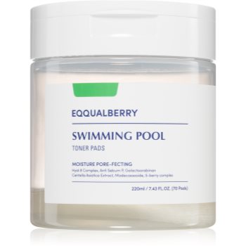 8809875454312_01-o.jpg EQQUALBERRY Swimming Pool Toner Pads tampoane exfoliante cu efect de hidratare