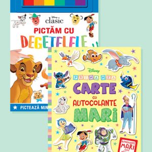 Pachet 2 carti Disney activitati pentru cei mici