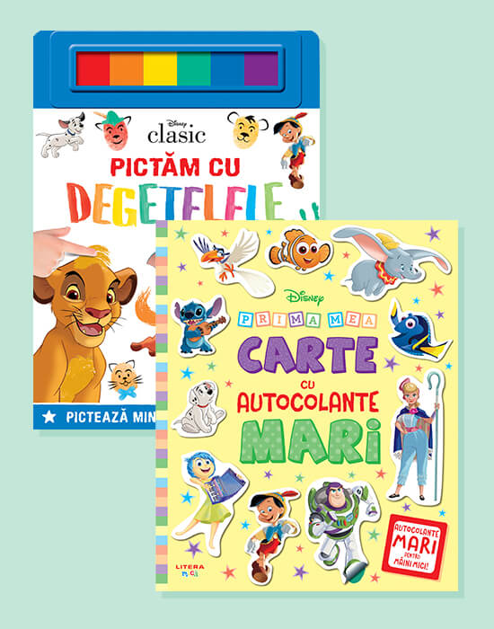 Pachet 2 carti Disney activitati pentru cei mici