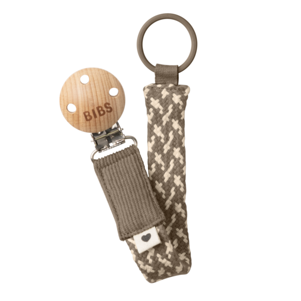 9401106_17914.png Bibs - Lantisor clip pentru suzeta, Dark Oak/Vanilla
