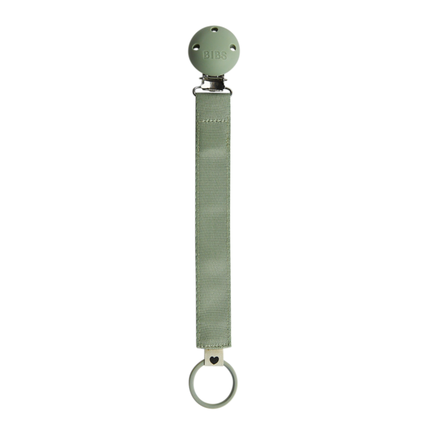 9409250.png BIBS - Lantisor clip Ribbon pentru suzeta, Sage