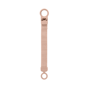 Lantisor clip BIBS Loop pentru suzeta, Blush