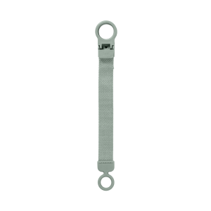 Lantisor clip BIBS Loop pentru suzeta, Sage
