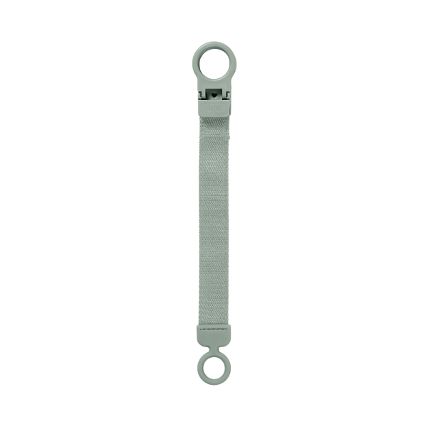 Lantisor clip BIBS Loop pentru suzeta, Sage