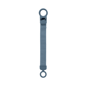 Lantisor clip BIBS Loop pentru suzeta, Petrol