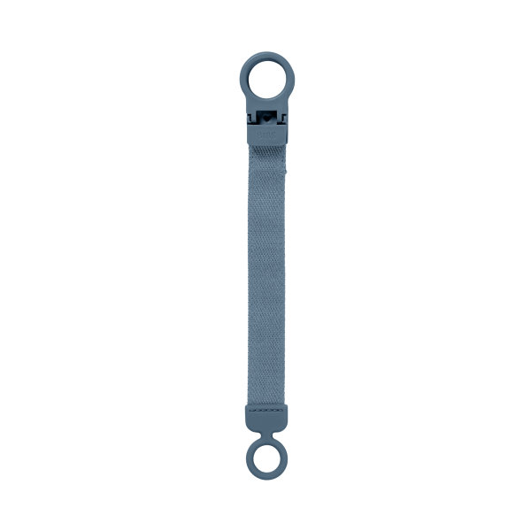 Lantisor clip BIBS Loop pentru suzeta, Petrol