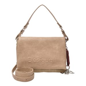 Geanta DESIGUAL bej, WAXP51, din piele ecologica