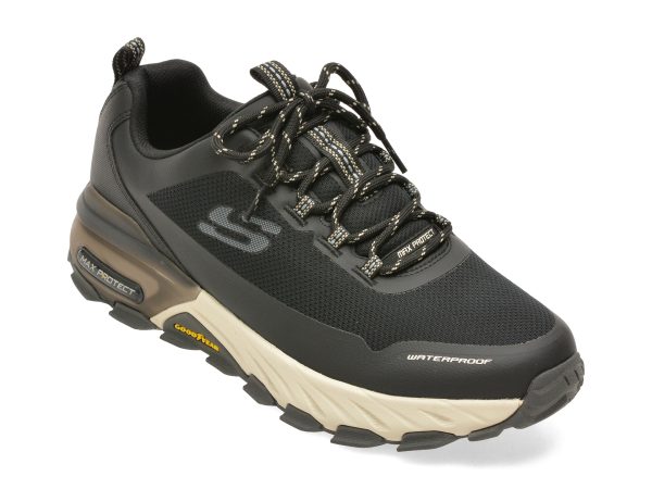 993fa41dba633167177e4697928468791ca86321110c6c4b4b84353bb98f76ae.jpeg Pantofi sport SKECHERS negri, MAX PROTECT, din material textil