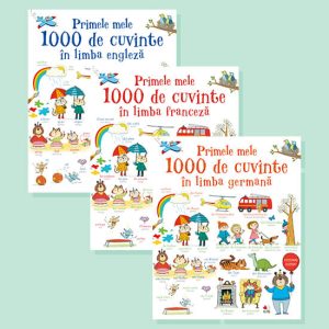 Primele mele 1000 de cuvinte. Pachet 3 carti
