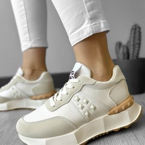 Adidasi dama casual bej A01 T7-4
