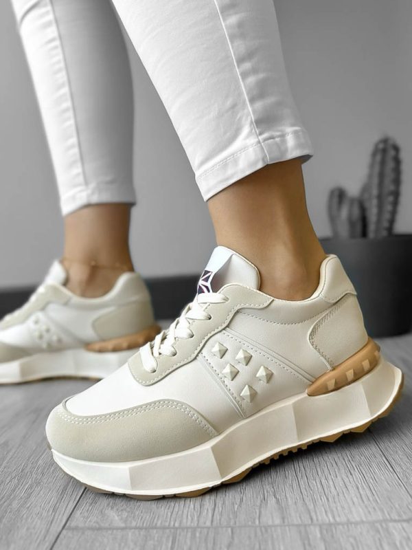 Adidasi dama casual bej A01 T7-4