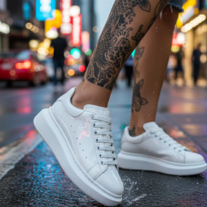 Adidasi dama casual  albi luciosi  vip AAA T5
