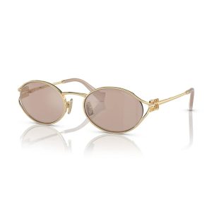 AW26-OKDZYS-GLX_F1.jpg Miu Miu ochelari de soare rotunzi pentru femei