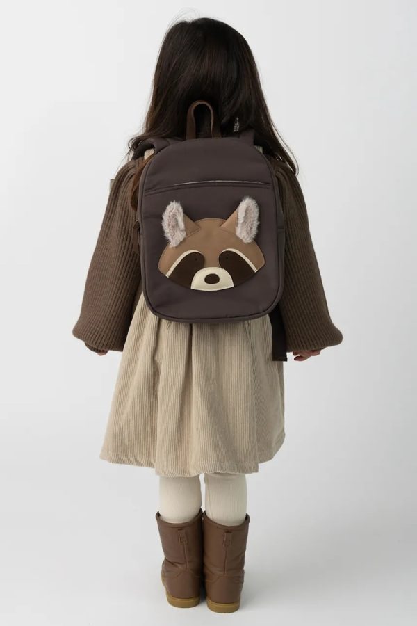 AW26-PKKZWH-88X_F0.jpg Donsje ghiozdan pentru copii Sifo Backpack Raccoon