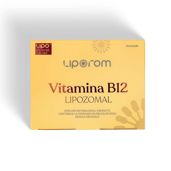 Vitamina B12 Lipozomală 300 mg Liporom – energie, sistem nervos și imunitate