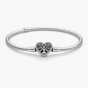 Bratara Heart 2 Cu Argint