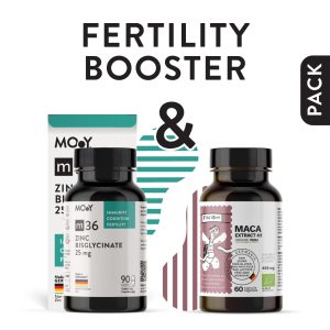 Fertility Booster, pachet promotional (Maca Extract + m36 Zinc Bisglycinate)
