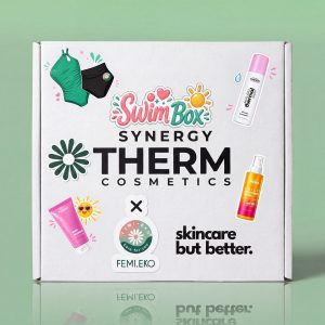 Synergy Therm × Femi.Eko Swim Box Eva | Protecție solară + Costum de baie menstrual 2XL