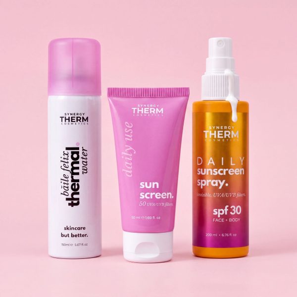 Synergy Therm × Femi.Eko Swim Box Kaia | Protecție solară + Slip menstrual de înot L