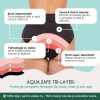 Synergy Therm × Femi.Eko Swim Box Kaia | Protecție solară + Slip menstrual de înot L