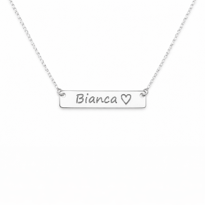 Colier Personalizat Nume cu Argint