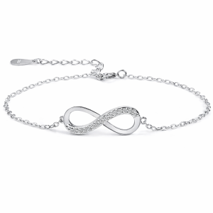 Bratara Infinit Silver