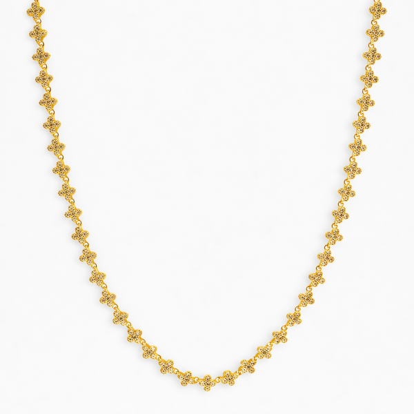Colier Luxy Placat Cu Aur 18k