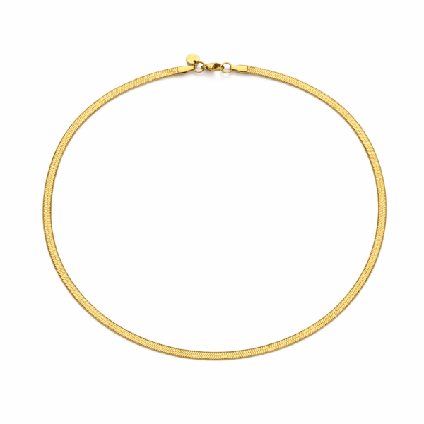 Colier Snake Placat cu Aur 18k