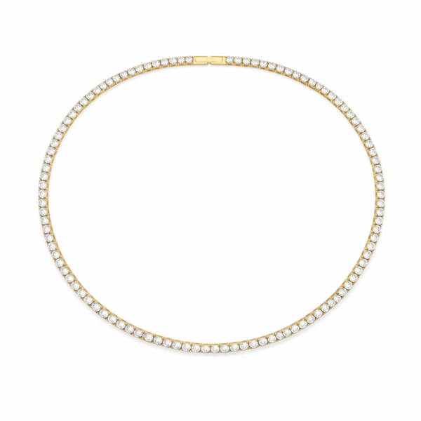 Colier Tennis Placat cu Aur 18k