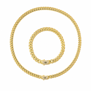 Set Monaco 8mm Placat cu Aur