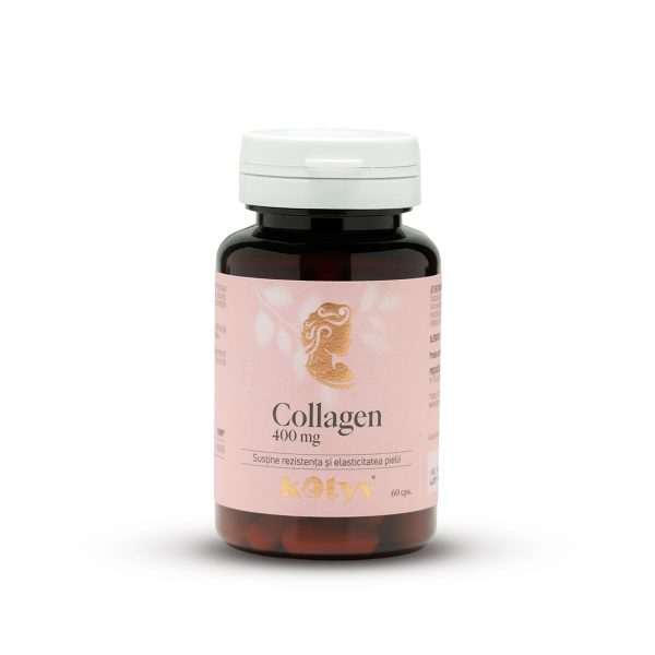 Collagen 400 mg - 60 capsule pentru susținerea pielii si a articulațiilor, Kotys