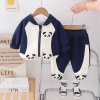Compleu-Albastru-Baieti-Ursulet-Panda2.png Trening Albastru Copii Ursulet Panda - 12-18 luni