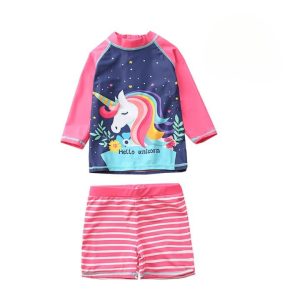 Costumas-din-silon-Unicorn-4.jpg Costum de Baie Copii Unicorn - 18-24 luni