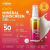 Loțiune Solară Minerală SPF 50 pentru Copii și Adulți, Rezistentă la Apă, Fără Parfum, 50ML